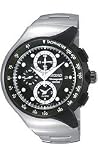 Seiko Sport Chronograph Black Dial Men's Watch #SNAD43
