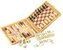 5 IN 1 Traveling GAME, CHESS,CHECKERS,BACKGAMMON,DOMINOES,POKER DICE