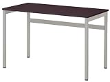 フラットデスク 1200x600mm ダークブラウン HDE-1260DS の評価・レビュー