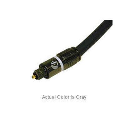 Cables To Go 1m Sonicwave Glass Toslink Audio Cable 24k Gold Plated Collet Provides Rigidity New
