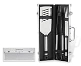 Picnic at Ascot BBQ 3-Piece Set in Aluminum Case