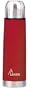 Laken Thermo Inox 0.5L BPA-Free Stainless Steel Vacuum Bottle,Red