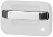 Putco Chrome Door Handle Covers for Ford F150 4DR (Center Section Only)