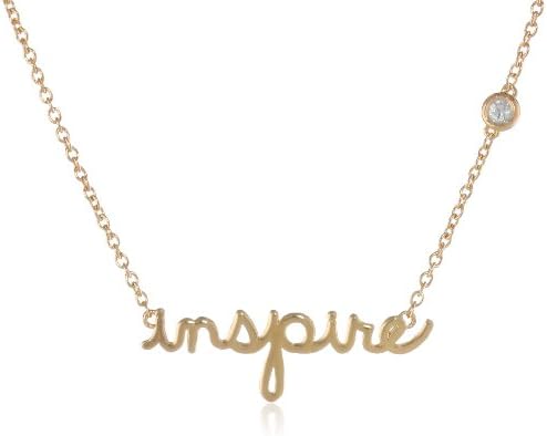 Syd by SE "Inspire" Necklace with Diamond Bezel