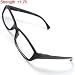 +1.75 Plastic Frame Magnifying Reading Presbyopic Glasses Black