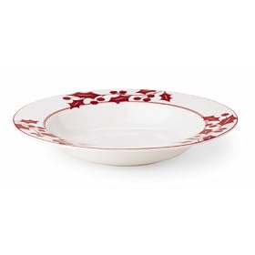 Lenox Holly Silhouette Pasta Bowl Rim Soup by Lenox