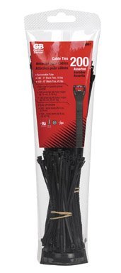 Gardner Bender #10097 200PK Cable Tie Assorted On Sale