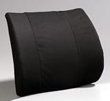 Jobri Back Care Contoured Lumbar Supports, Premium Lumbar Molded Foam, 15 w x 13 l x 3  h