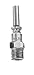 1/4in. Male L Style Coupler 2 Pack