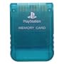 PS One Emerald Memory Card