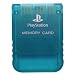 PS One Emerald Memory Card