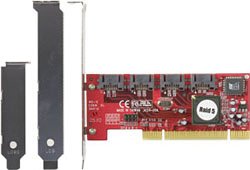 ���l�u�� �C���^�[�t�F�[�X�{�[�h SerialATAII RAID�Ή� PCI LowProfile�Ή� SATA2RI4-LPPCI
