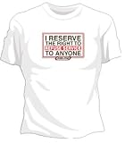 Porn Star "Refuse Service" Girls T-Shirt
