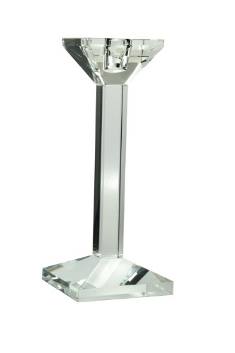 Best Cheap Oleg Cassini 109341 Classic 8-Inch Crystal Candlestick