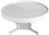 Wilton White Round Cake Stand with Border