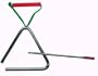 Studio 49 4" Chrome Steel Triangle with Striker & Holder