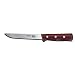 Victorinox 6-Inch Straight Boning Knife, Rosewood Handle