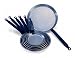 Steel Pancake Crepe Pan. 26cm diam, 10. Heavy quality steel