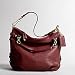 Coach Quartz Raspberry Red Leather Brooke Hobo Shoulder Handbag 14142