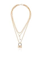 Rebecca Conjunto de cadena y colgante Love Lock