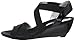 Anne Klein Sport Women's Cerisler Wedge Sandal,Black/Black,10 M US