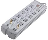 PureAV F9A1033fc12 10-Outlet PureAV Home Theater Surge Protector by Belkin