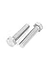 Uxcell a15060500ux0022 M8x40 mm DIN933 304 Stainless Steel Hex Head Screws Bolt (Pack of 10)