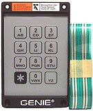 Images for Genie Garage Door Opener Replacement Keypad and Ribbon for KEP-1