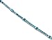 Jewelry : One of a Kind Design 7.25 carats total weight Princess & Round Cut London Blue Topaz Bracelet in Sterling Silver