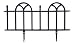 Easy Gardener 8840 Forged Iron 24-Inch x 10-1/4-Inch Pound-In Plastic Landscape Edging, Black - 24 Pack/48-Feet