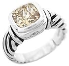 T19 Tqw11733ZVH David Yurman Inspired Checkerboard Champagne Fashion Ring (7)