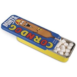 Corndog Flavored Mints in Collectible Slide Tin