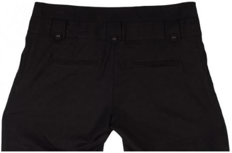 Heavenly Bump Women's Maternity Linen Trouser - 12 Black