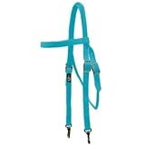 Triple E Nylon Browband Headstall Turquoise
