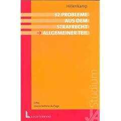 32 Probleme aus dem Strafrecht. Allgemeiner Teil