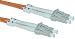 LC / LC, Multimode, Duplex Fiber Optic Cable, 50/125, 10 Meter (33 ft)