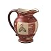 Pfaltzgraff Holiday Spice Hand-Painted Sculpted Pitcher