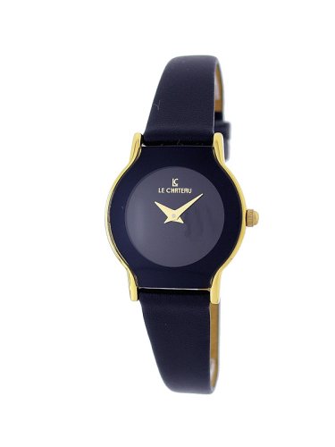 Le Chateau Women's Watch w/Genuine Diamond & Gold Plating-1114L