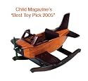 Guidecraft Retro Rocker Plane