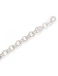 MMA Silver - 8 inch Rolo Chain 100