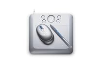 Bamboo Fun (Small) Silver Tablet with Pen, Mouse & Graphics Software