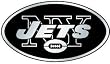 New York Jets Silver Auto Emblem - FOOTBALL Sports Merchandise