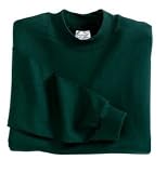 NEW Port & Company - Mock T-Neck Dark Green-2XL