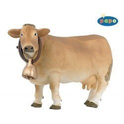 Childrens Toyshop  Toys : Papo - Aquitaine Cow with Bell