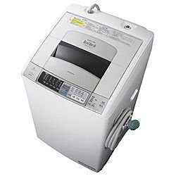 日立 7.0kg 洗濯乾燥機（プラチナホワイト）HITACHI ビートウォッシュ BW-D7LV-W