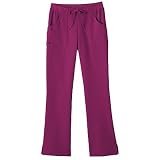 Jockey Ladies Rib Trim Combo Comfort Scrub Pant (Assorted Colors, XXS-5X, Regular, Petite and Tall Inseams)