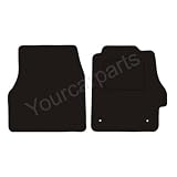 Toyota MR2 MK3 Tailored Car Mats (2000-) Black Rubber Carpet (Thick Industrial Ribbed Rubber)