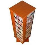 Multi Media Tower - Revolving Cherry (Cherry) (63H x24W x24D)