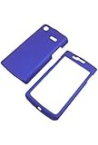 Samsung Captivate i897 (Galaxy S) AT&T Rubberized Hard Protector Case - Blu ....