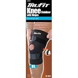 Tru-Fit Terry Lined Hinged Knee Brace, Black, Extra Large